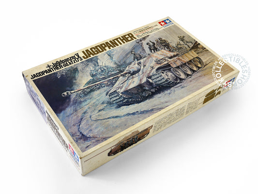 Tamiya Vintage 1/25 Motorised Jagdpanther V DT113 German Tank Model Kit