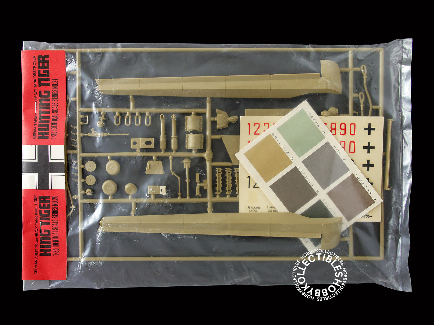 (SOLD) Tamiya Vintage 1/35 Motorized Hunting Tiger German Destroyer MT121