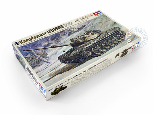 Tamiya Vintage 1/35 Motorized German Tank Leopard MT225 BONUS