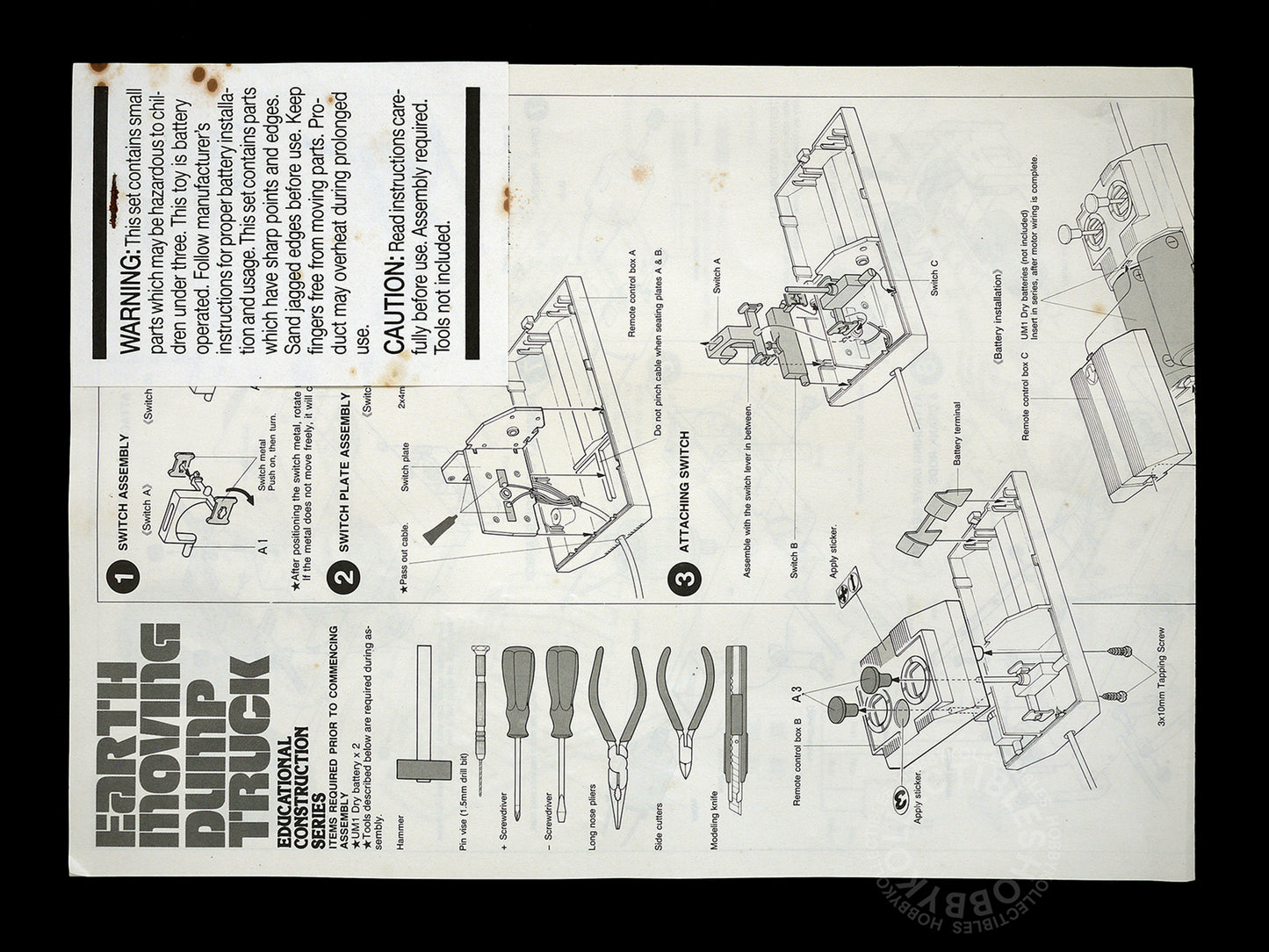 Tamiya Genius Series Earth Moving Dump Truck Motorized Action Kit