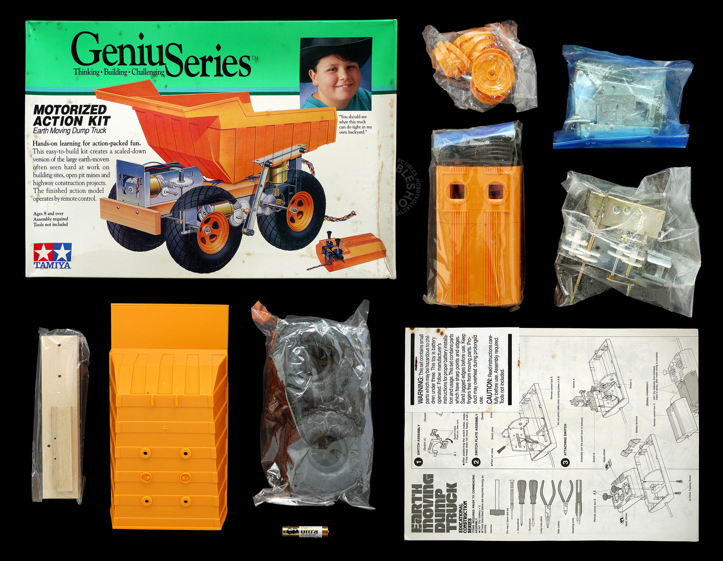 Tamiya Genius Series Earth Moving Dump Truck Motorized Action Kit