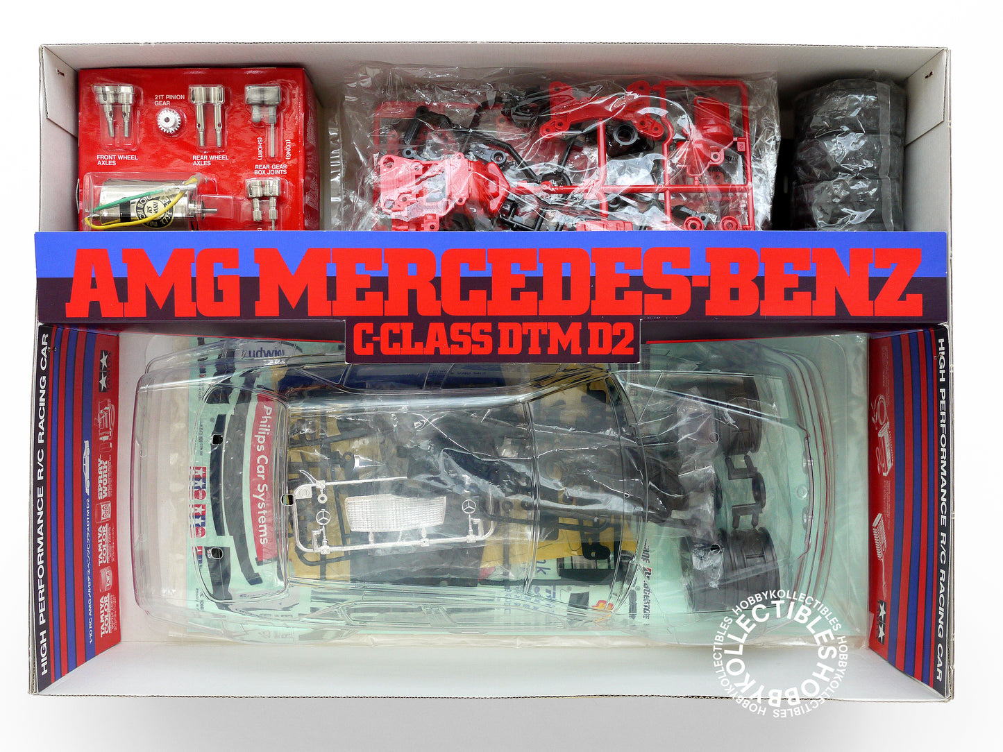Tamiya Vintage 1/10 RC AMG Mercedes-Benz DTM D2 #58139