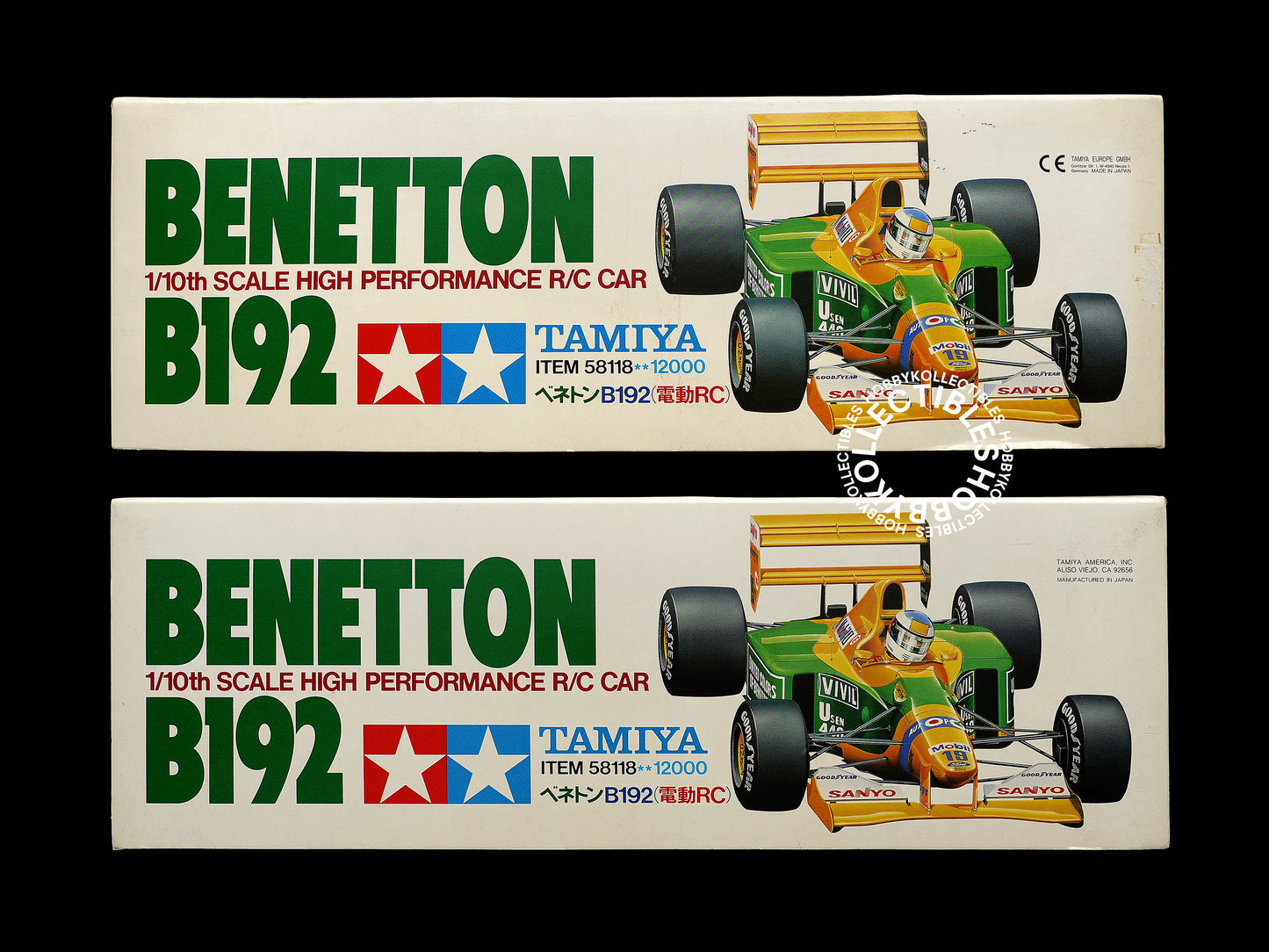 Tamiya 1/10 RC F1 Benetton B192 #58118 Model Kit