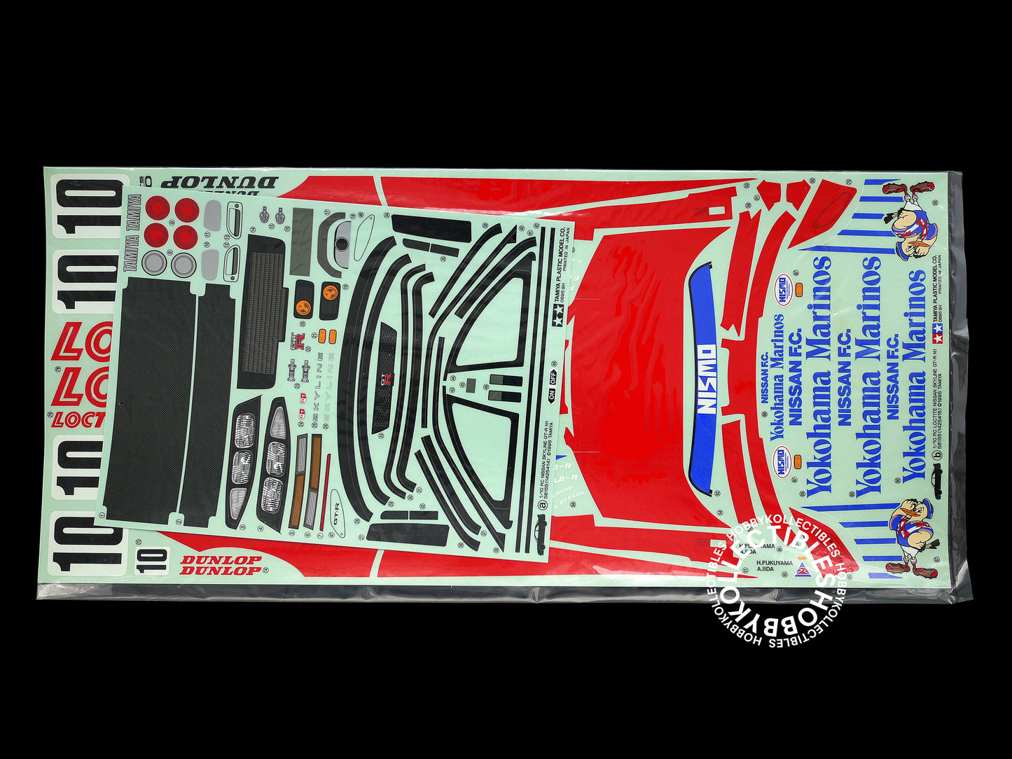 Tamiya Vintage 1/10 RC Loctite Nissan Skyline GT-R N1 #58155 Model Kit