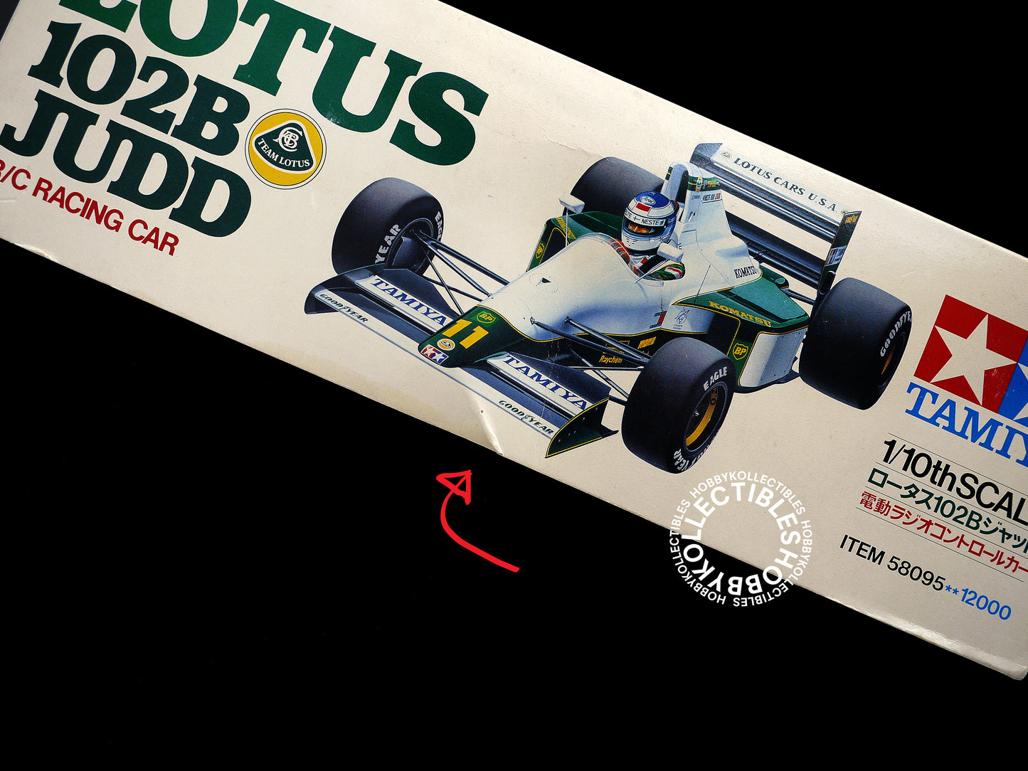 Tamiya 1/10 RC F1 Lotus 102B Judd #58095 Model kit