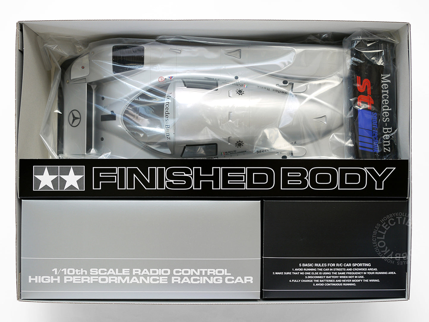 Tamiya 1/10 RC Mercedes Benz C-11 #58351  Radio Control Special Finished Body Edition Black Box 2005