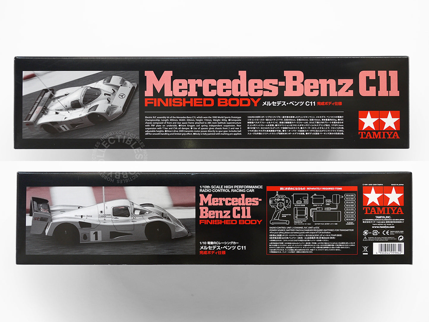Tamiya 1/10 RC Mercedes Benz C-11 #58351  Radio Control Special Finished Body Edition Black Box 2005