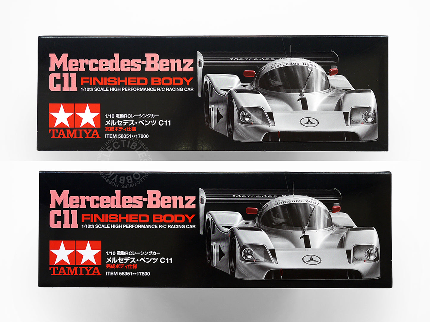 Tamiya 1/10 RC Mercedes Benz C-11 #58351  Radio Control Special Finished Body Edition Black Box 2005