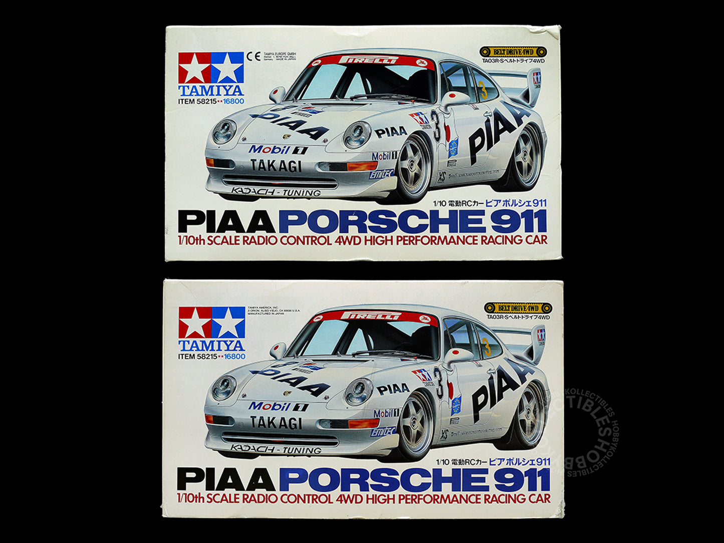 Tamiya 1/10 RC PIAA Porsche 911 Sport Car #58215 Model Kit