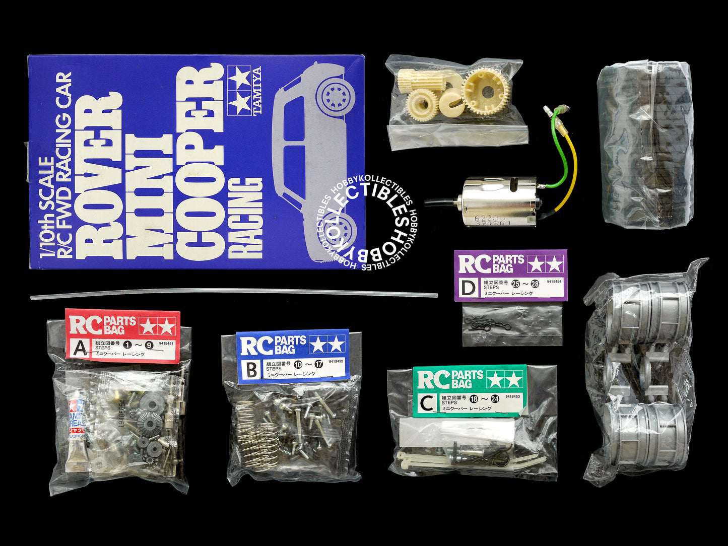 Tamiya 1/10 RC Rover Mini Cooper #58211 FWD Model Kit