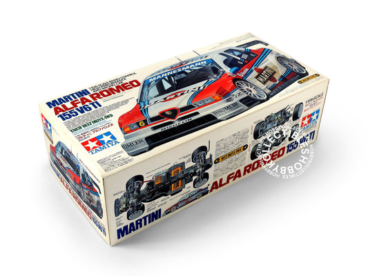 Tamiya Vintage 1/10 RC Martini Alfa Romeo 155 V6 TI #58189