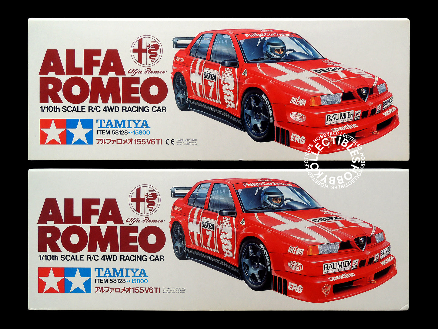 Tamiya 1/10 RC Alfa Romeo 155 V6 TI #58128 TA02 Model Kit