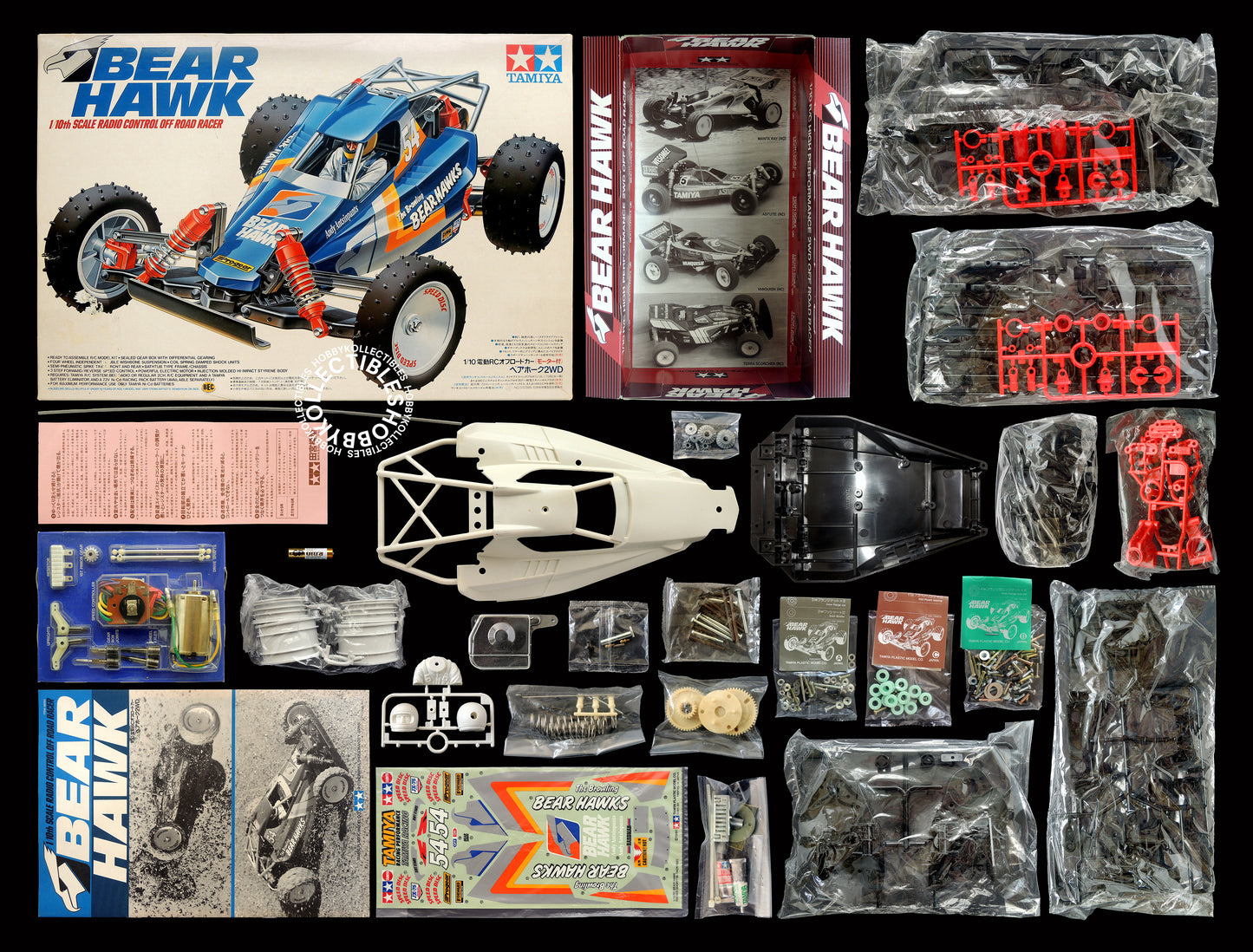 Tamiya Vintage 1/10 RC Bear Hawk #58093 Model Kit