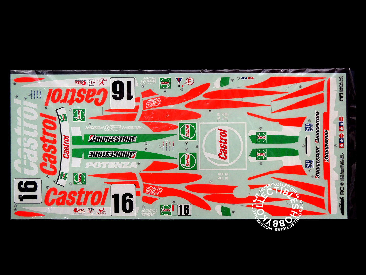 Tamiya 1/10 RC Castrol Mugen NSX #58233 Model Kit