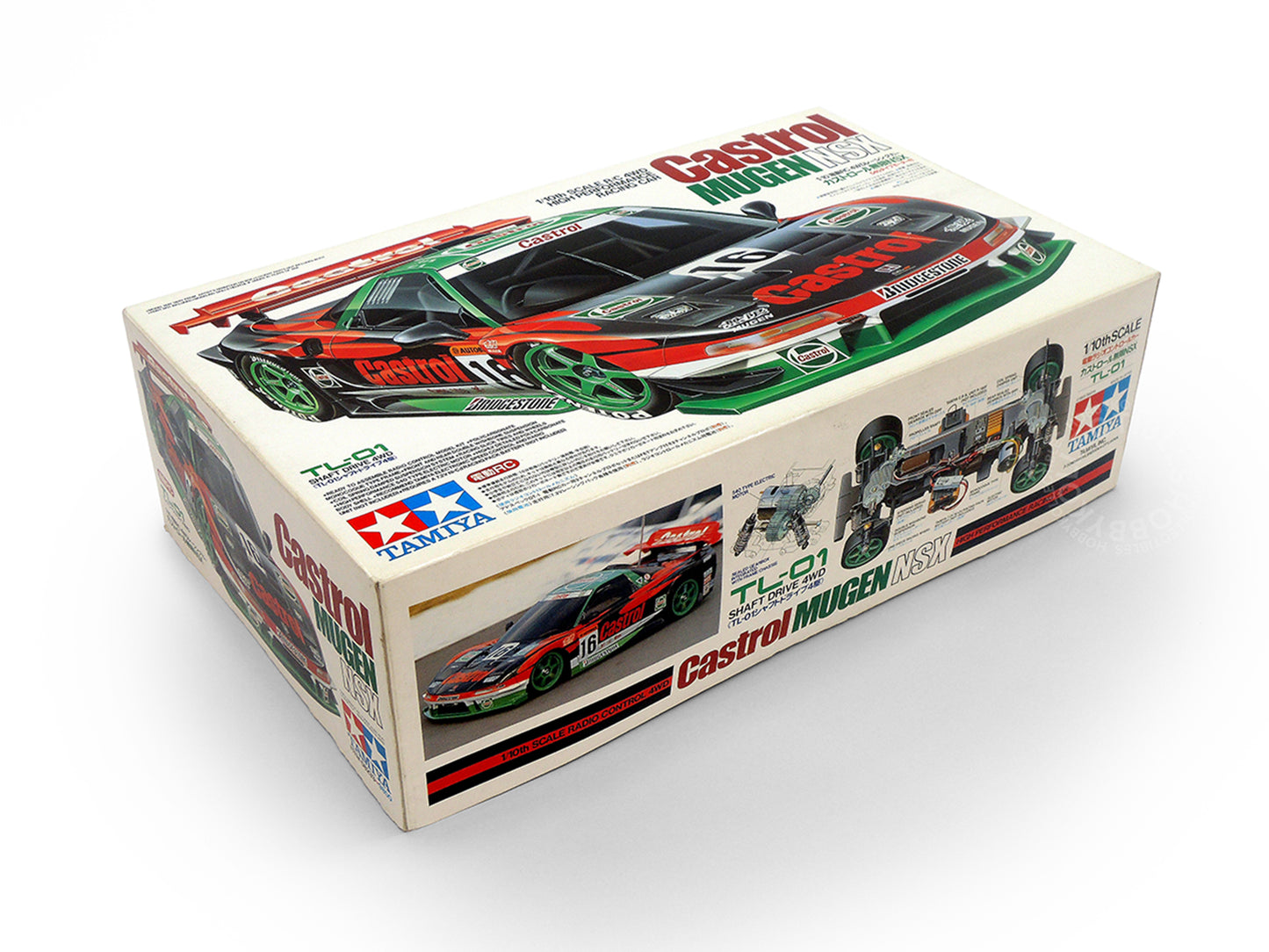 Tamiya 1/10 RC Castrol Mugen NSX #58233 Model Kit