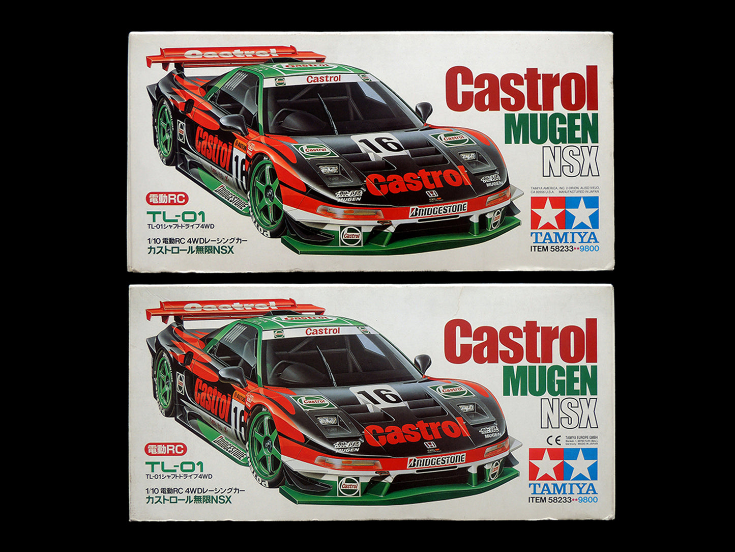 Tamiya 1/10 RC Castrol Mugen NSX #58233 Model Kit