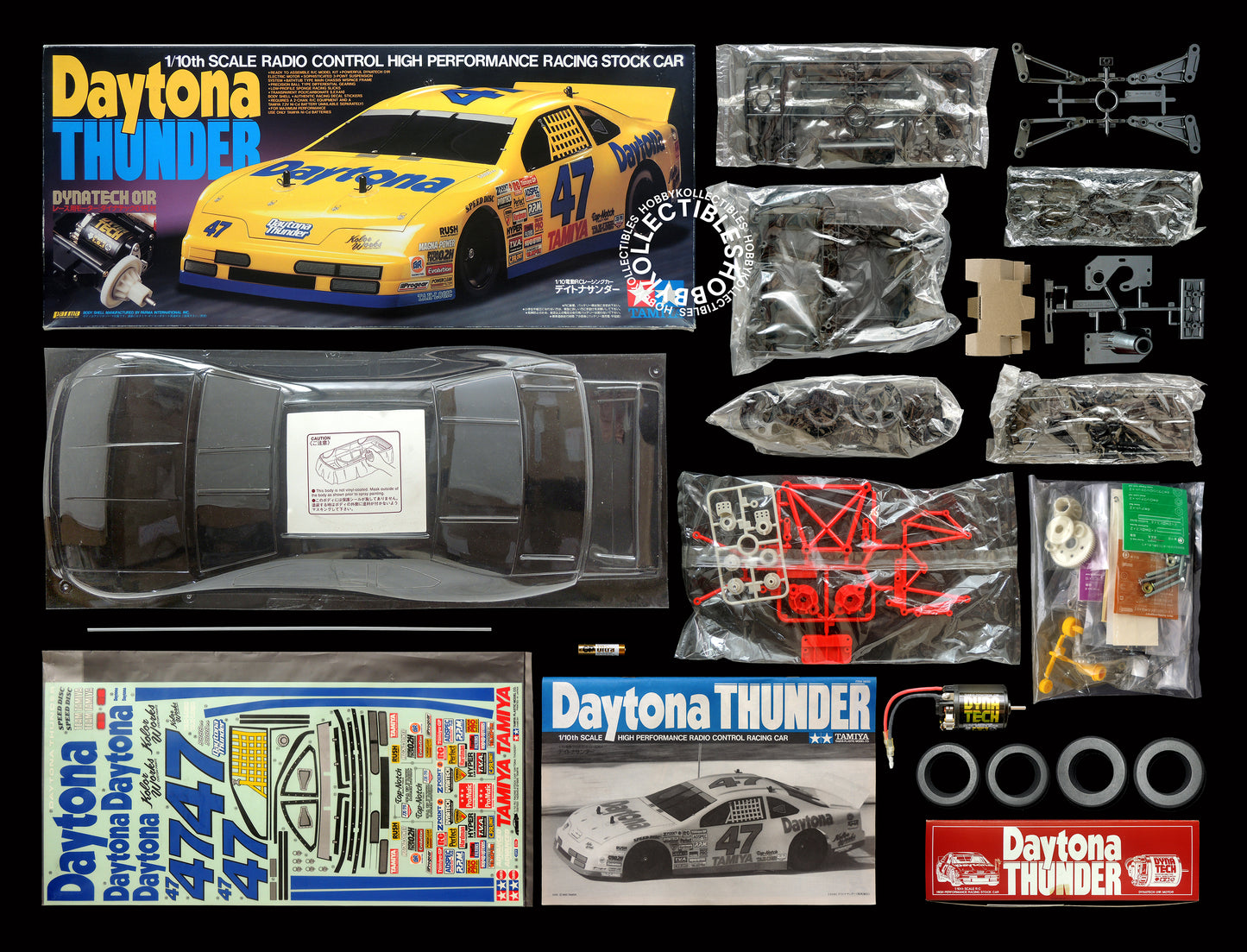 Tamiya Vintage 1/10 RC Daytona Thunder #58153 Group C Model Kit