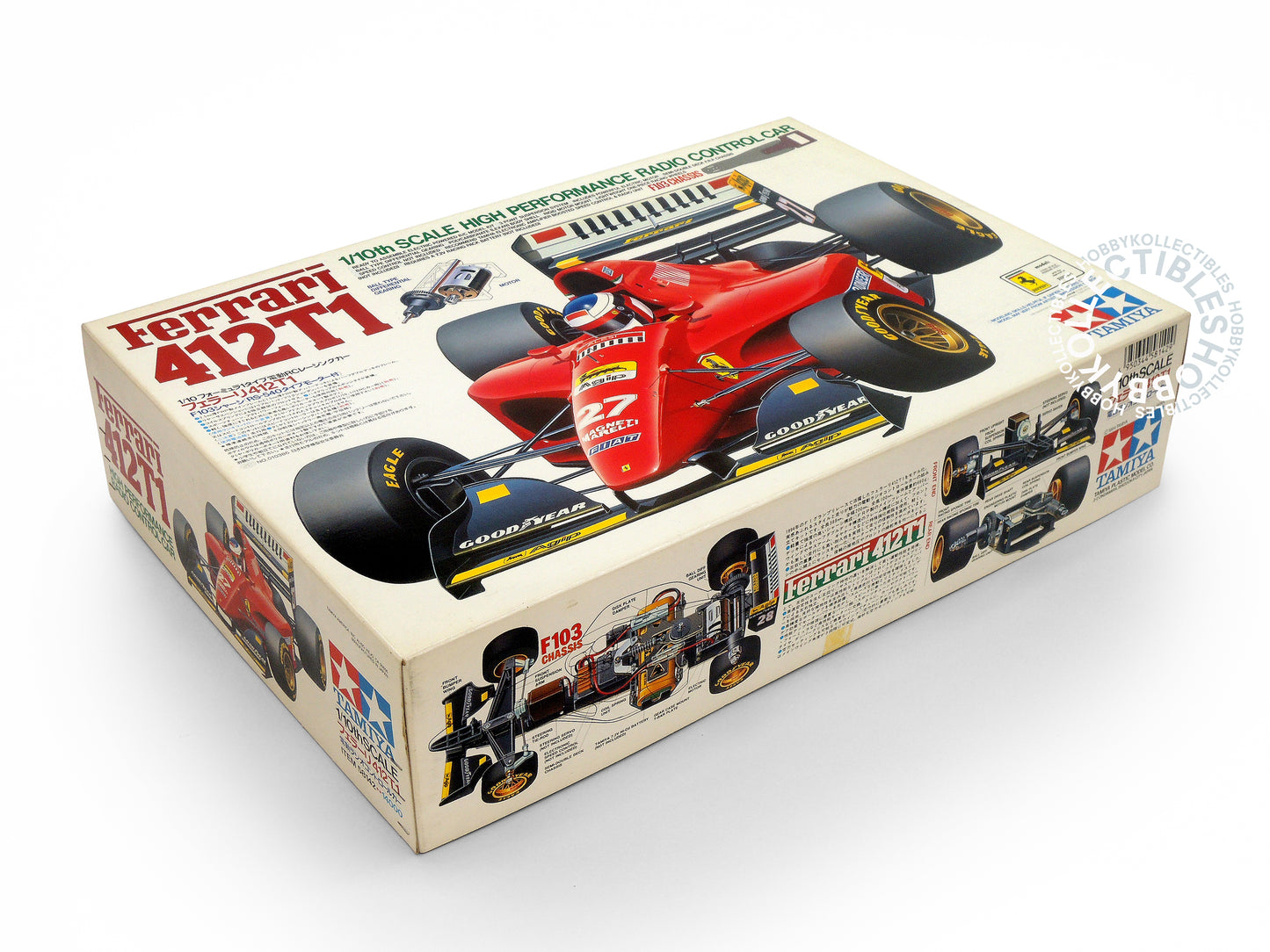 Tamiya 1/10 RC Ferrari 412T1 F1 #58142 Model Kit