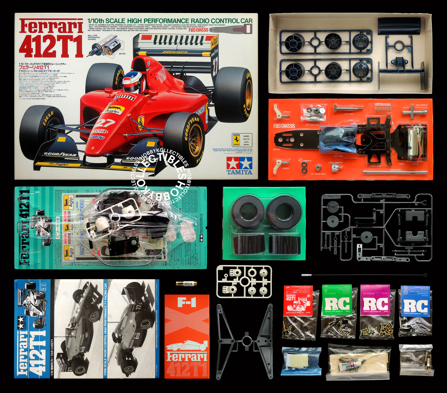 Tamiya 1/10 RC Ferrari 412T1 F1 #58142 Model Kit