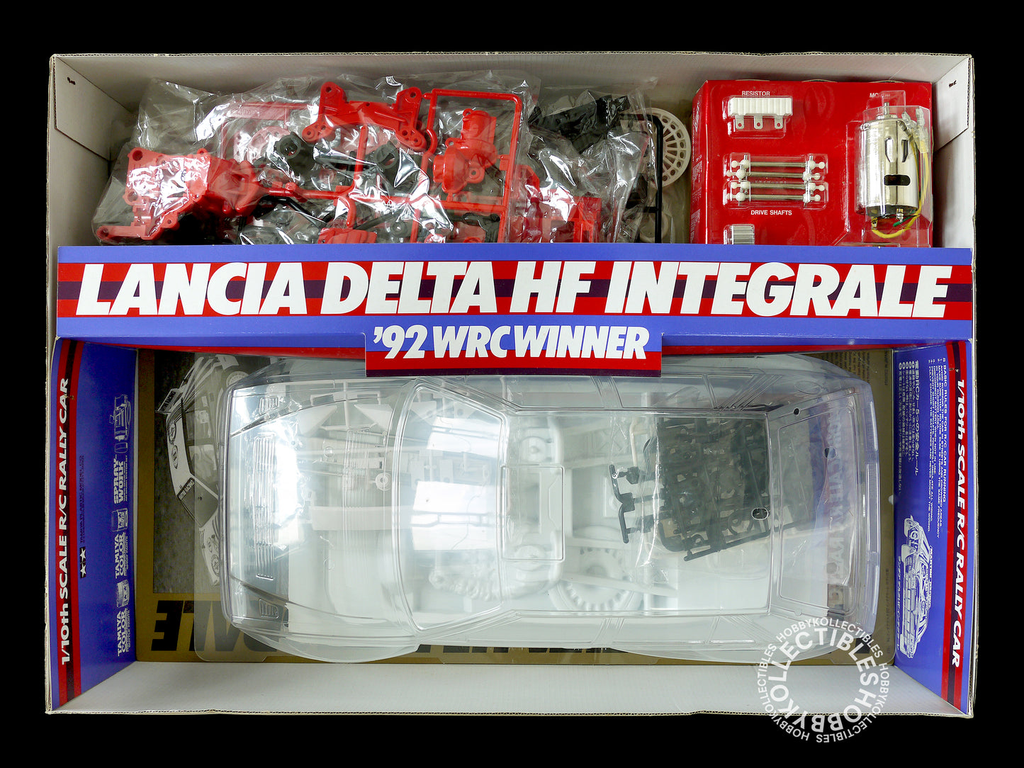 Tamiya 1/10 RC Lancia Delta HF #58117 Rally Racing Car 1st Release