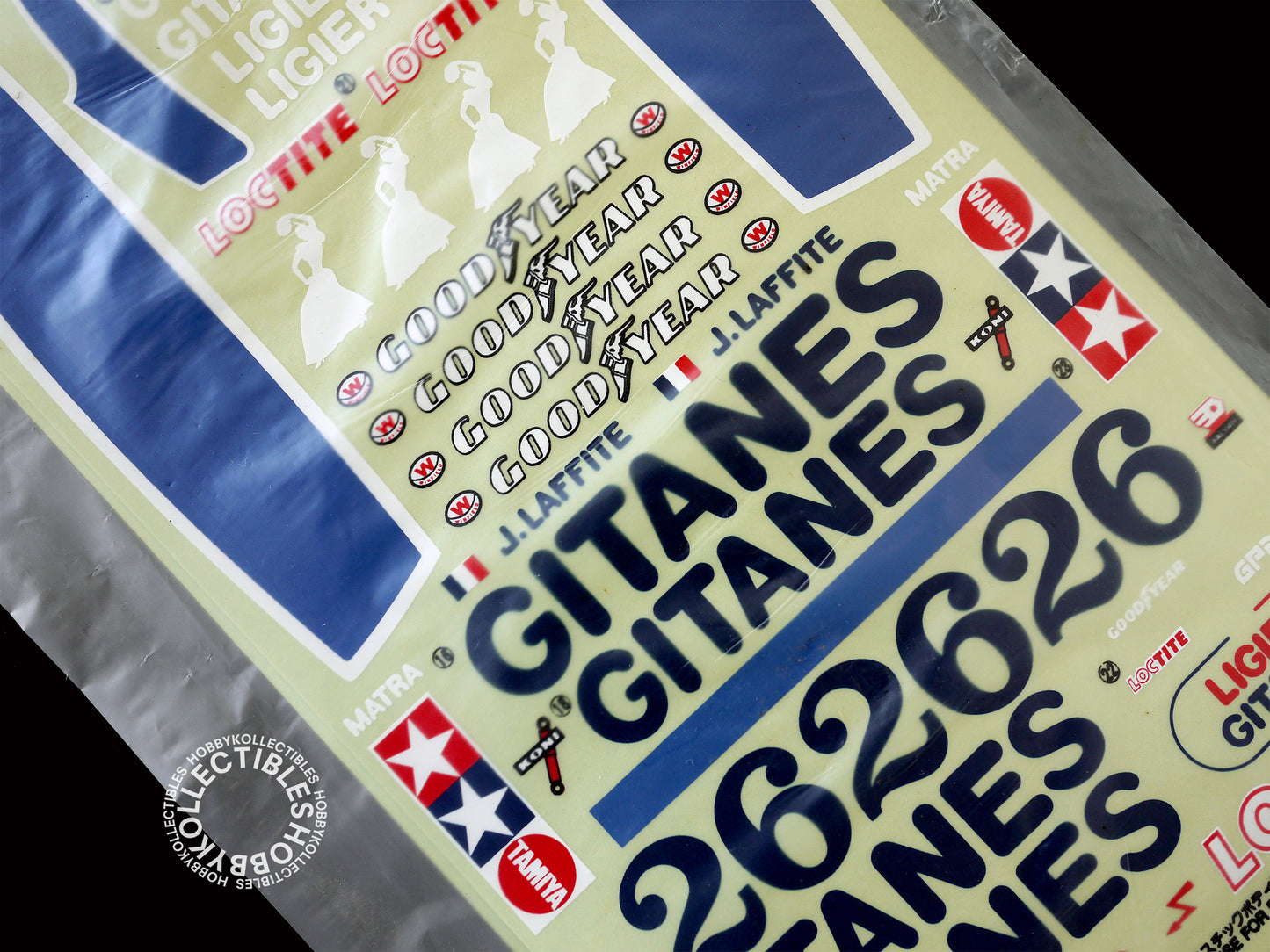 Tamiya Vintage 1/10 RC Ligier JS9 Matra Gitanes Body Parts F1 Racing SP1082
