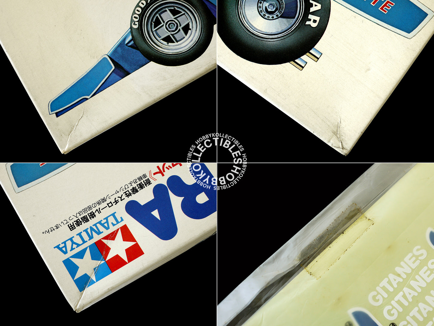 Tamiya Vintage 1/10 RC Ligier JS9 Matra Gitanes Body Parts F1 Racing SP1082