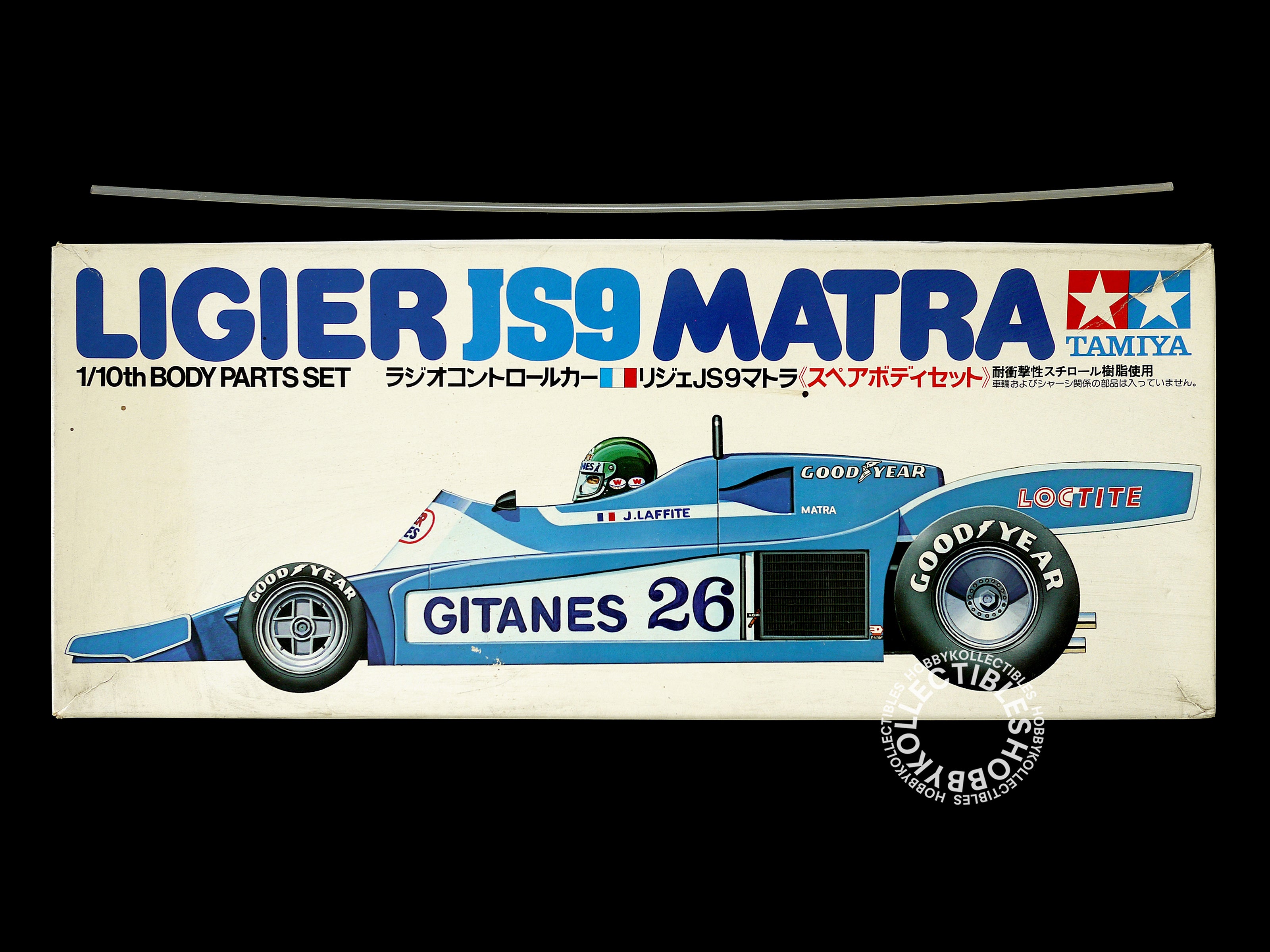 Tamiya Vintage 1/10 RC Ligier JS9 Matra Gitanes F1 Racing