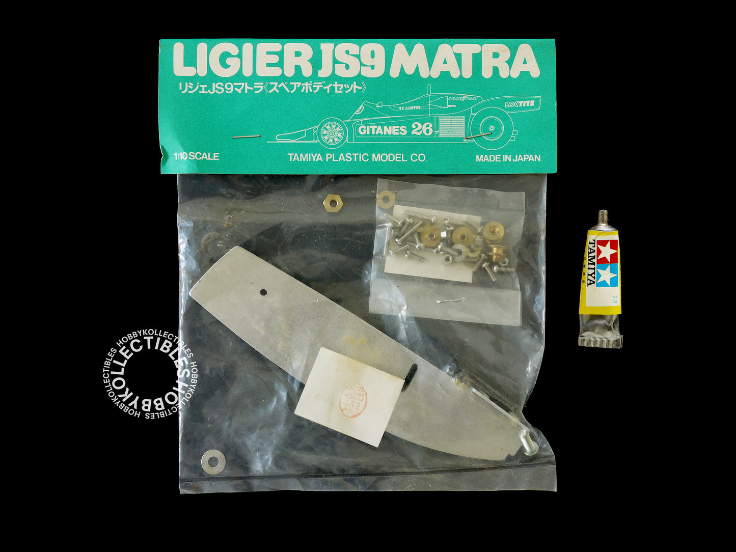 Tamiya Vintage 1/10 RC Ligier JS9 Matra Gitanes Body Parts F1 Racing SP1082
