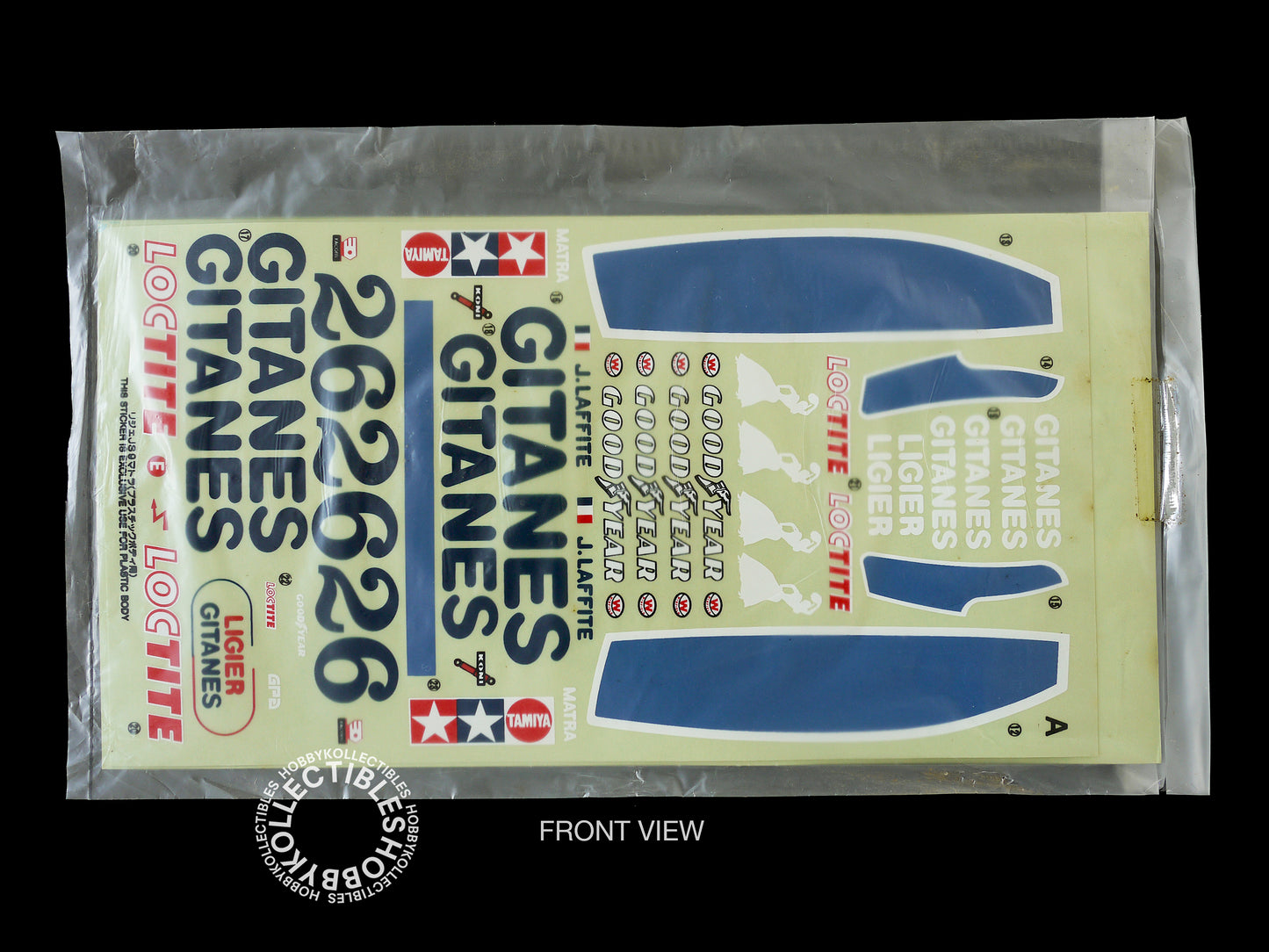 Tamiya Vintage 1/10 RC Ligier JS9 Matra Gitanes Body Parts F1 Racing SP1082