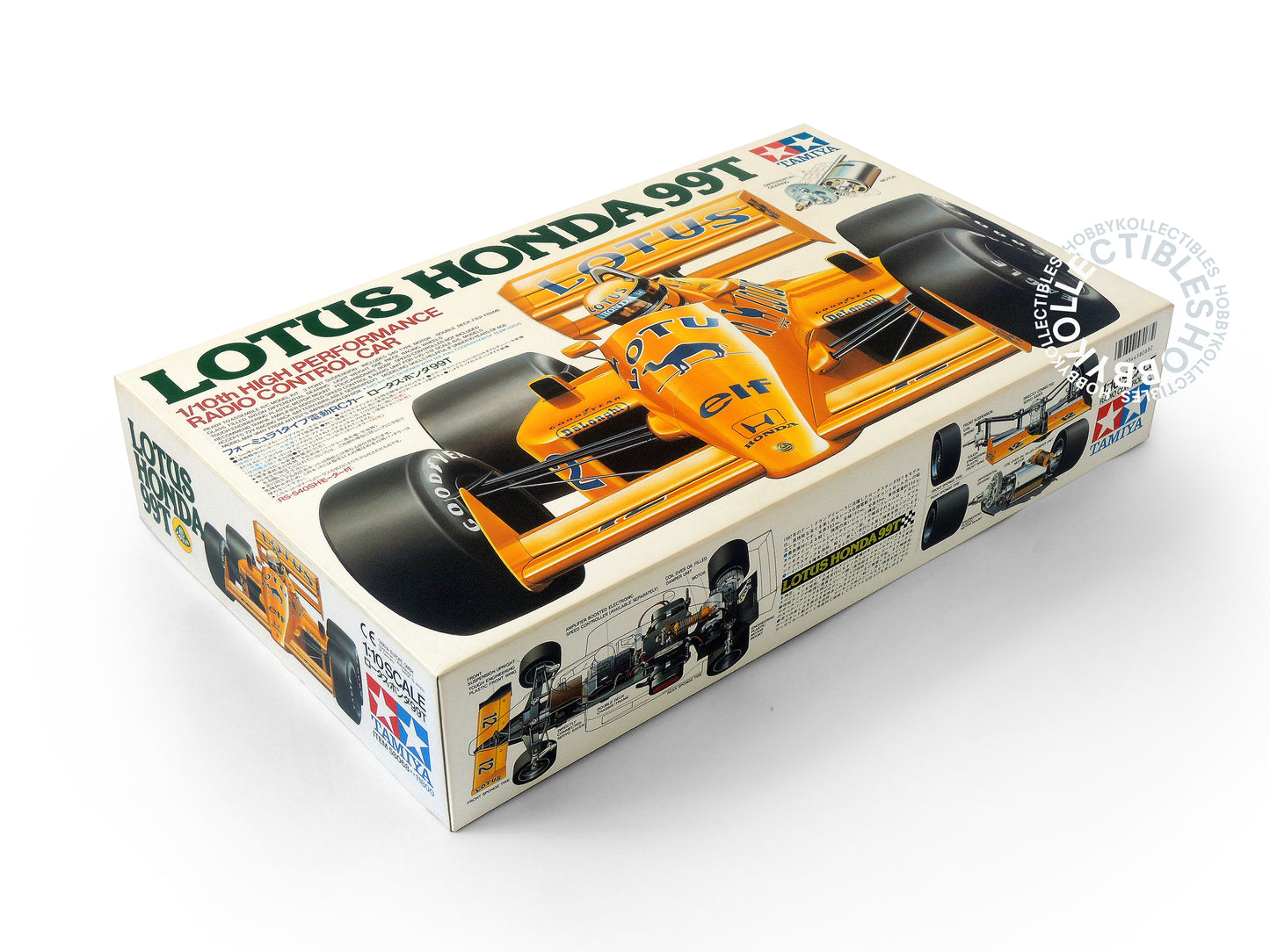 (SOLD) Tamiya Vintage 1/10 RC Lotus Honda 99T F-1 #58068 RW Chassis 1st Release