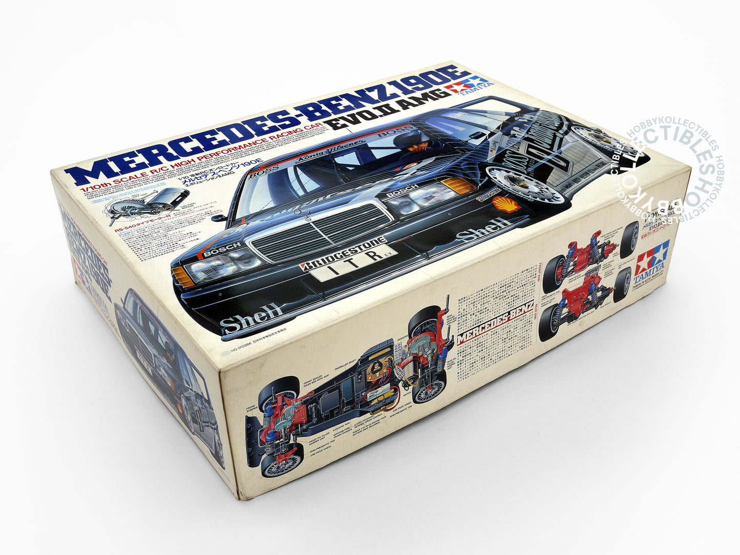 Tamiya 1/10 Vintage RC Mercedes-Benz 190E EVO.II #58108 Model Kit