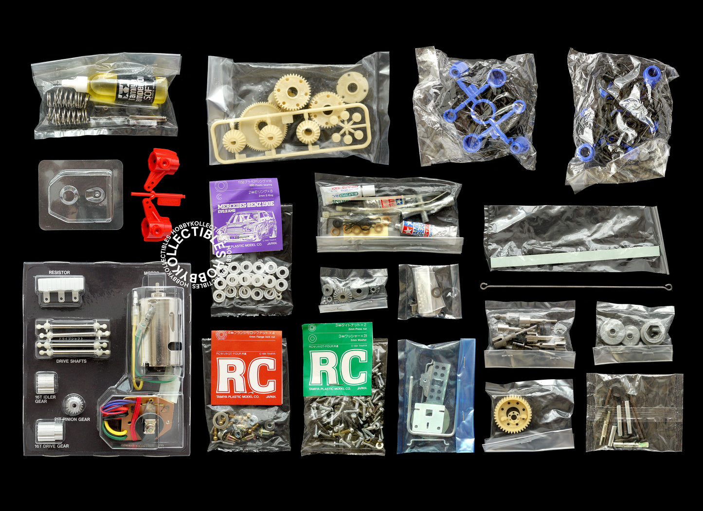 Tamiya 1/10 Vintage RC Mercedes-Benz 190E EVO.II #58108 Model Kit