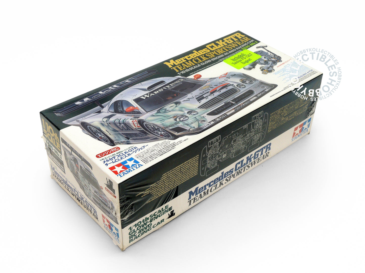 (SOLD in eBay) Tamiya Vintage 1/10 RC Engine TG10-Mk.1 Mercedes CLK-GTR 44012