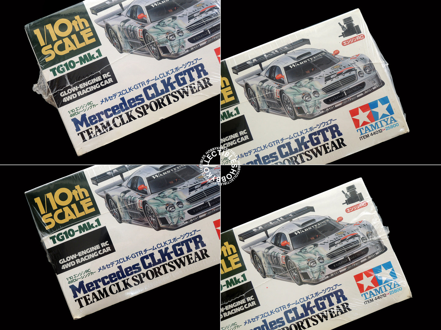 (SOLD in eBay) Tamiya Vintage 1/10 RC Engine TG10-Mk.1 Mercedes CLK-GTR 44012