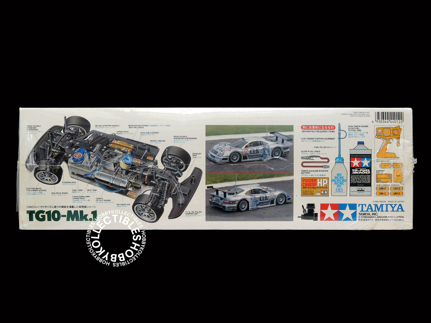 (SOLD in eBay) Tamiya Vintage 1/10 RC Engine TG10-Mk.1 Mercedes CLK-GTR 44012