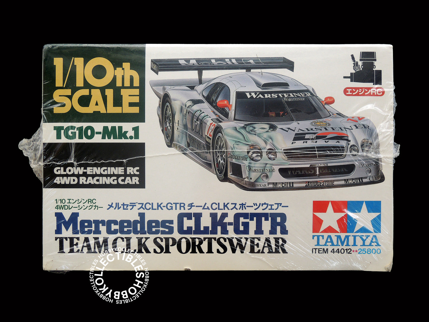 (SOLD in eBay) Tamiya Vintage 1/10 RC Engine TG10-Mk.1 Mercedes CLK-GTR 44012