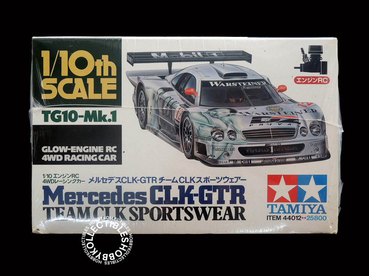 (SOLD in eBay) Tamiya Vintage 1/10 RC Engine TG10-Mk.1 Mercedes CLK-GTR 44012