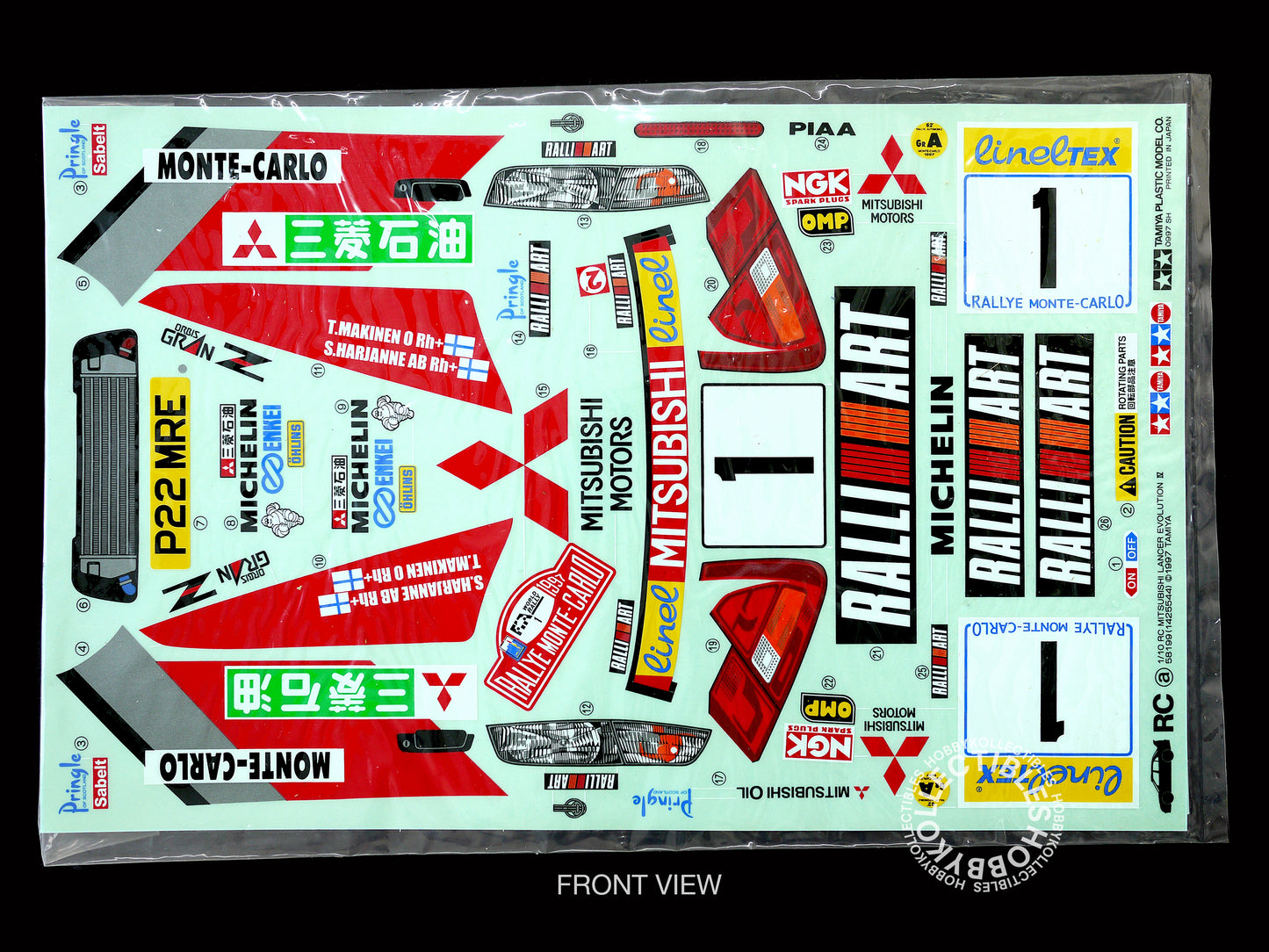 Tamiya Vintage RC 1/10 Mitsubishi Lancer Evo.IV Rally #58199