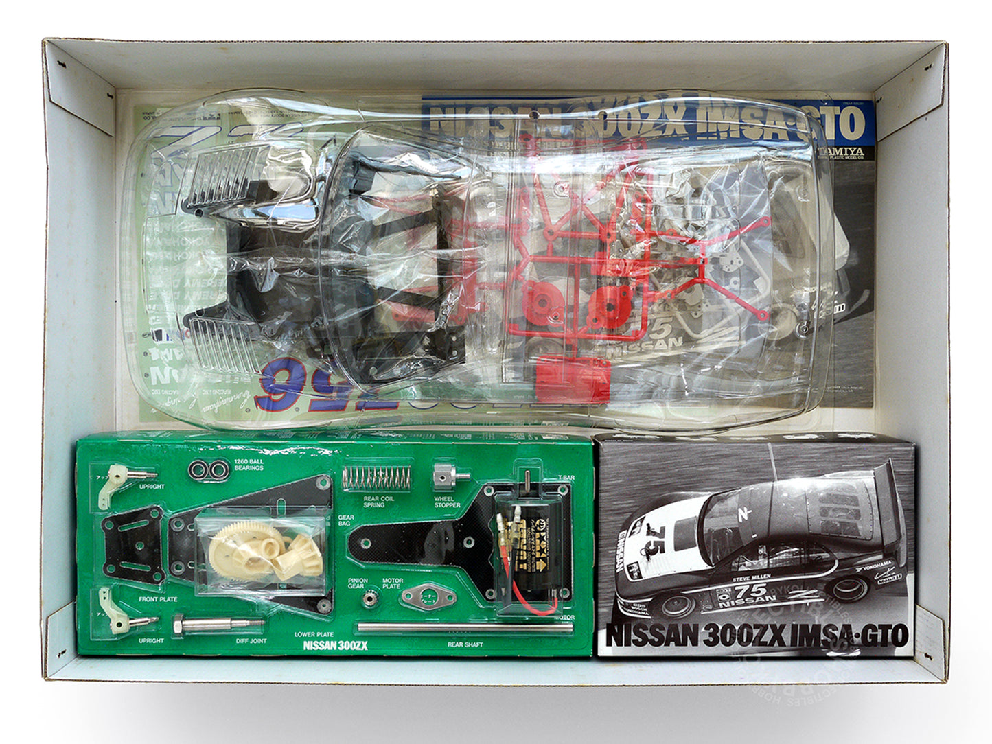 Tamiya Vintage 1/10 RC Nissan 300ZX IMSA LM #58091 Model Kit