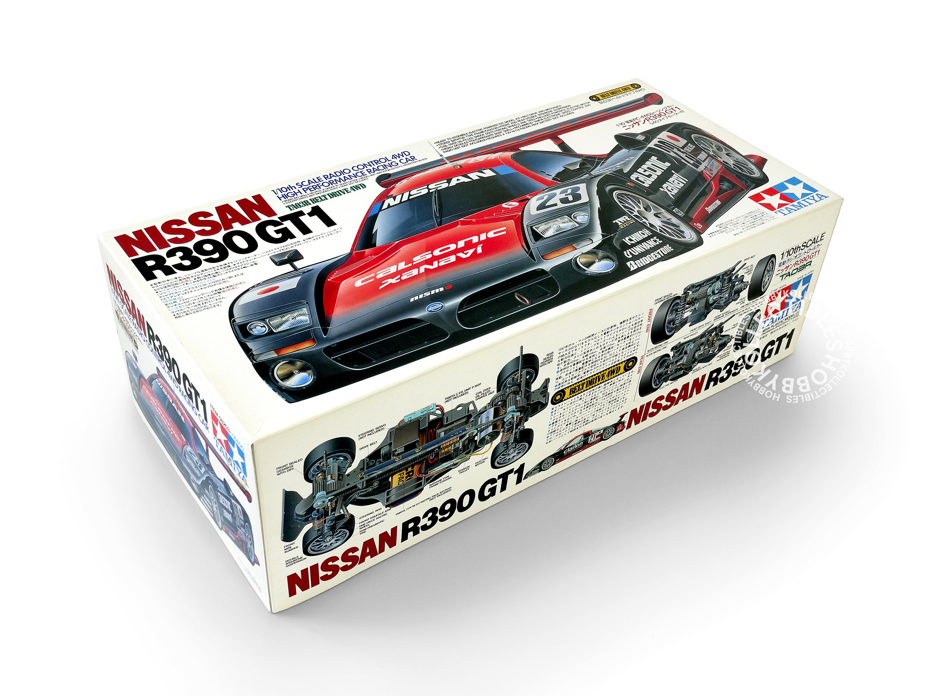 Tamiya Vintage 1/10 RC Nissan R390 GT1 LM #58203 Model Kit