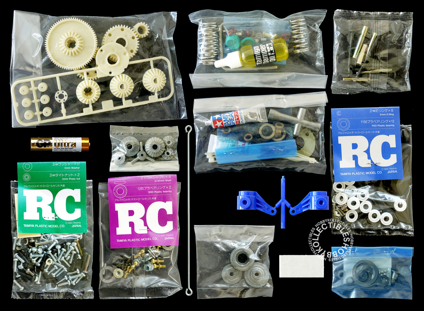 Tamiya Vintage 1/10 RC Opel Calibra V6 DTM 4WD #58150 Model Kit