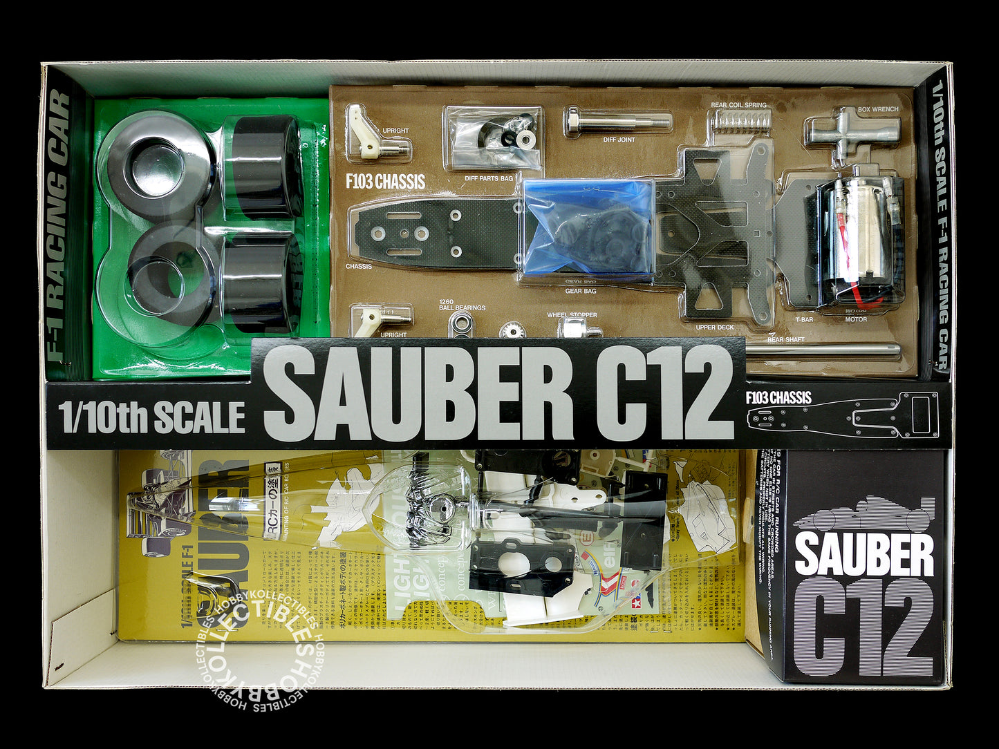 Tamiya Vintage 1/10 RC Sauber C12 #58130 F1 Racing Model Kit