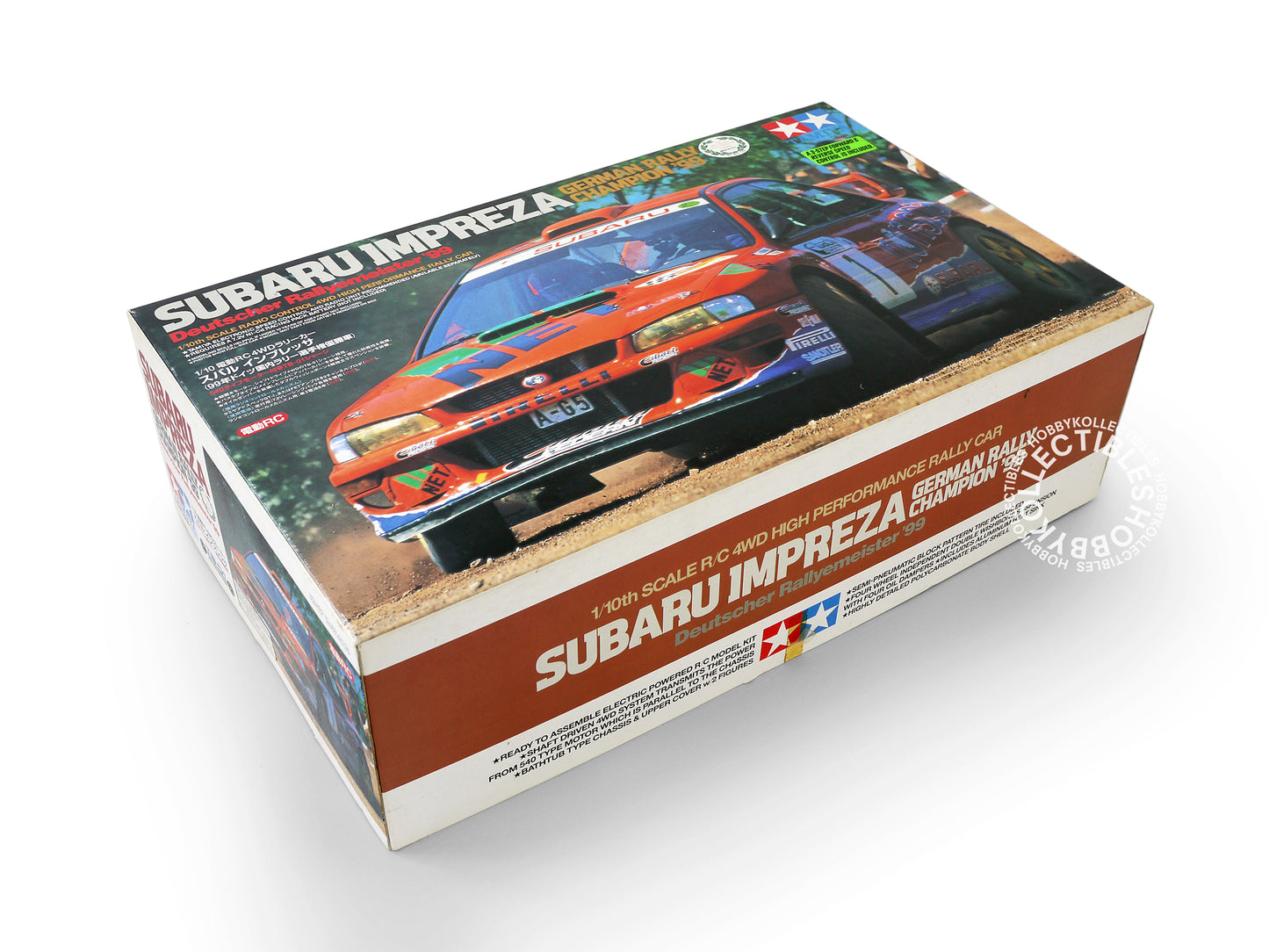 Tamiya Vintage 1/10 RC Subaru Impreza German Rally #58259