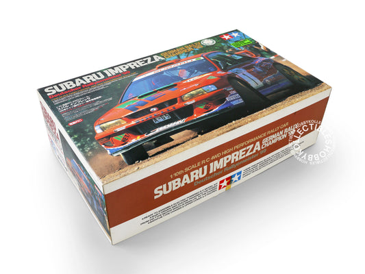 Tamiya Vintage 1/10 RC Subaru Impreza German Rally #58259