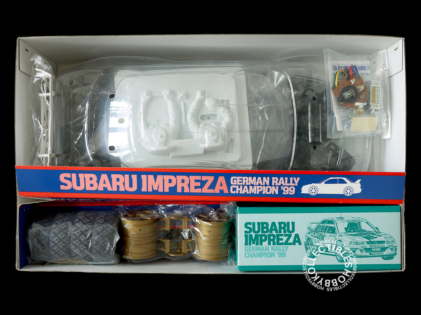 Tamiya Vintage 1/10 RC Subaru Impreza German Rally #58259