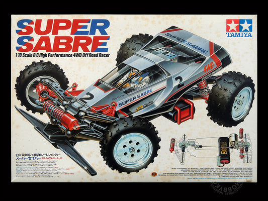 Tamiya Vintage 1/10 RC Super Sabre #58066 Buggy Model Kit "1st 100"