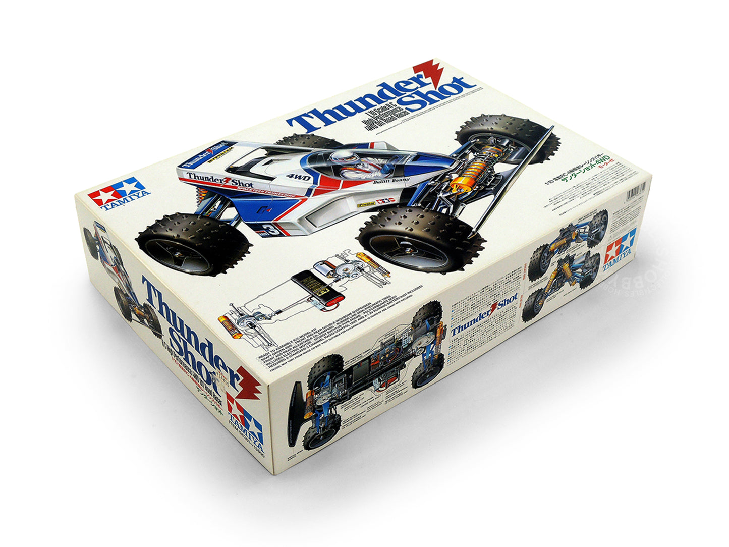 Tamiya 1/10 RC Thunder Shot 2005 Re-release Version #58361 Thunder Shot Chassis Racer