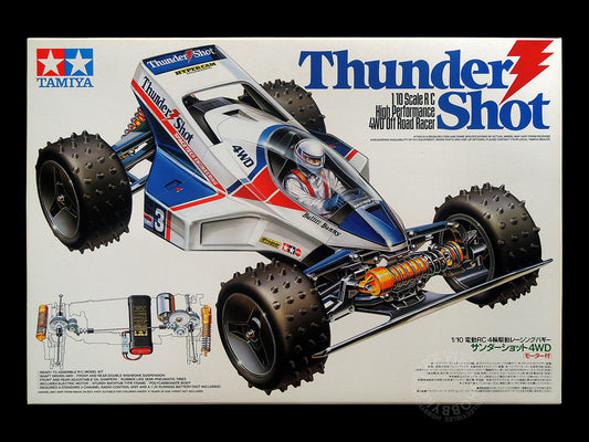 Tamiya 1/10 RC Thunder Shot 2005 Re-release Version #58361 Thunder Shot Chassis Racer