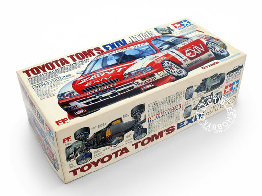 Tamiya Vinatge 1/10 RC Toyota Tom's EXIV JTCC #58167 Model Kit