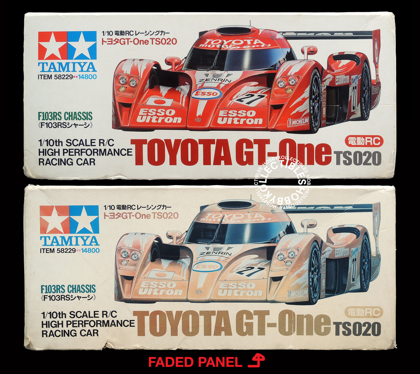 Tamiya Vintage 1/10 RC Toyota GT-One TS020 #58229 Model Kit